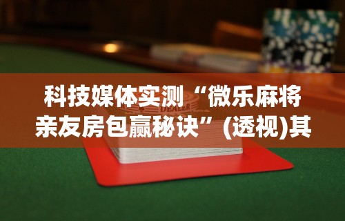 玩家秒懂“微乐挖坑牌的规律”开挂(透视)辅助教程