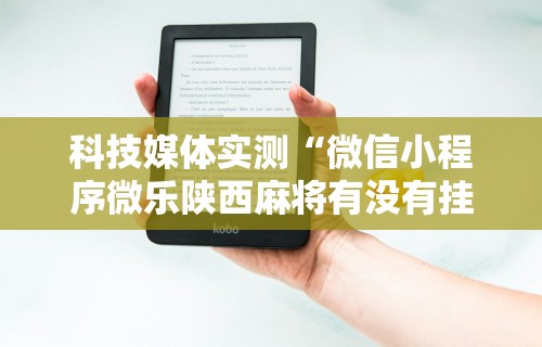 科技媒体实测“微信小程序微乐陕西麻将有没有挂	”详细辅助教程分享