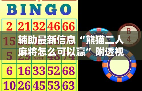 辅助最新信息“熊猫二人麻将怎么可以赢”附透视挂详细教程
