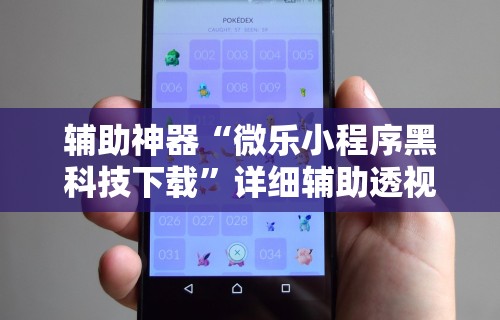 辅助神器“微乐小程序黑科技下载”详细辅助透视