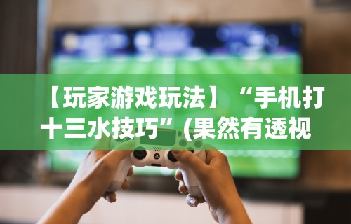 玩家必读“边锋干瞪眼怎么开挂”(确实有挂)