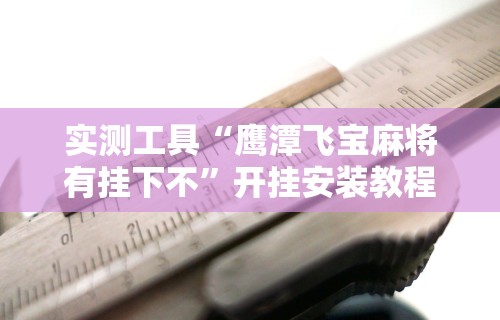实测工具“鹰潭飞宝麻将有挂下不	”开挂安装教程