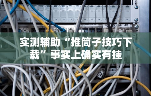 实测辅助“推筒子技巧下载”事实上确实有挂