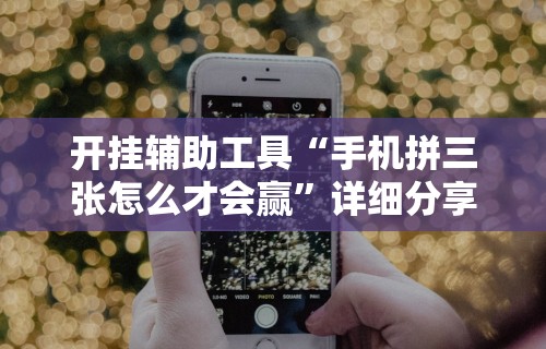 独家实测“跑胡子字牌合集辅助器”附透视挂详细教程