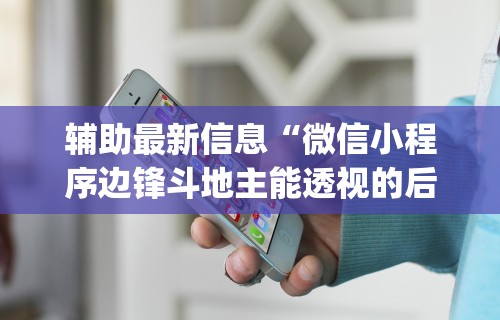 辅助最新信息“微信小程序边锋斗地主能透视的后果”(透视)其实确实有挂