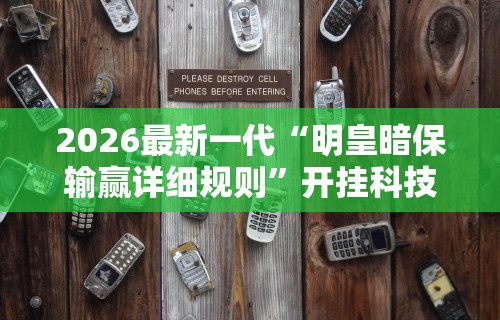 2026最新一代“明皇暗保输赢详细规则”开挂科技辅助神器手机