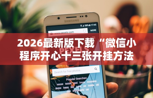 2026最新版下载“微信小程序开心十三张开挂方法”掌握辅助功能必胜规则