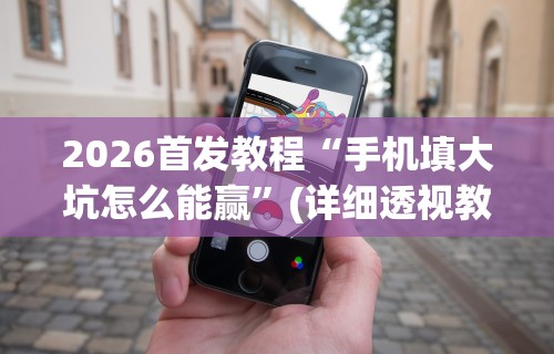 2026首发教程“手机填大坑怎么能赢”(详细透视教程)-