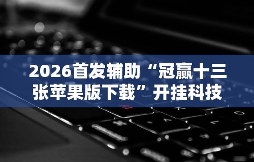 2026首发辅助“冠赢十三张苹果版下载”开挂科技辅助神器手机