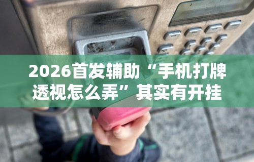 2026首发辅助“手机打牌透视怎么弄”其实有开挂插件!