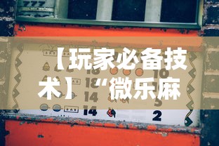 【玩家必备技术】“微乐麻将怎么样才能一直赢”揭秘透视辅助万能挂