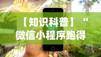 【知识科普】“微信小程序跑得快为什么都是输”(确实有挂)