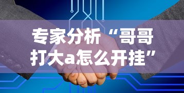专家分析“哥哥打大a怎么开挂”-原来有挂